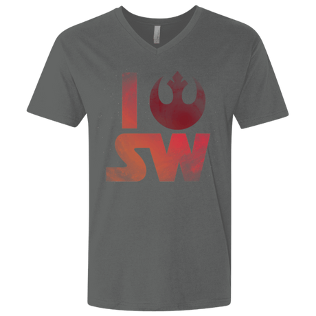 T-Shirts Heavy Metal / X-Small I Rebel SW Men's Premium V-Neck