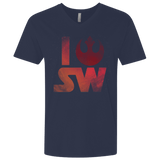 T-Shirts Midnight Navy / X-Small I Rebel SW Men's Premium V-Neck