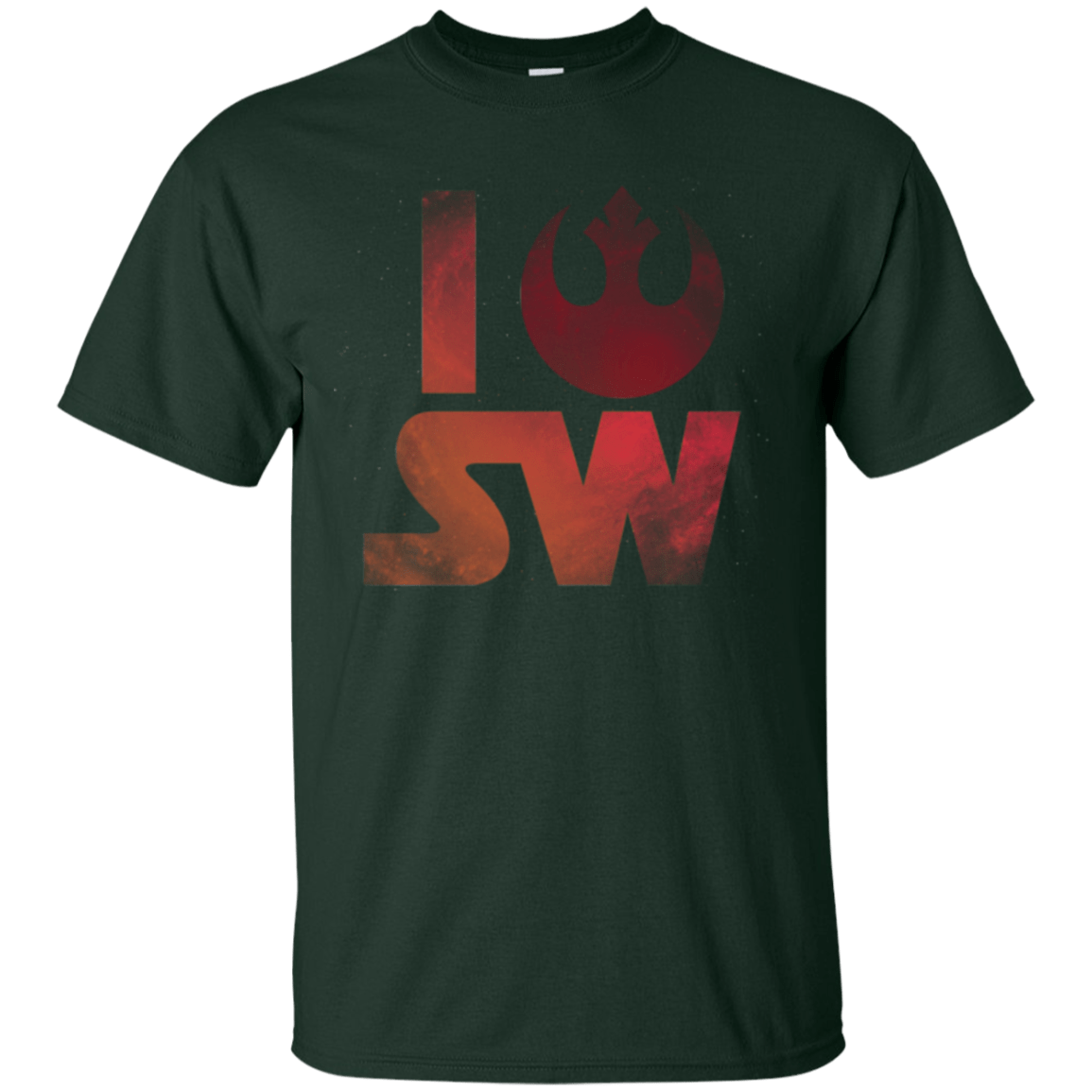 T-Shirts Forest Green / Small I Rebel SW T-Shirt