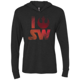 T-Shirts Vintage Black / X-Small I Rebel SW Triblend Long Sleeve Hoodie Tee