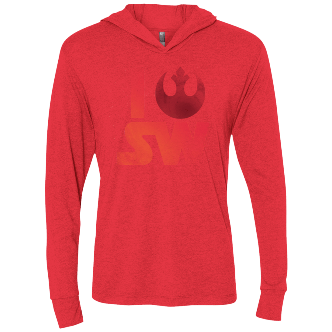 T-Shirts Vintage Red / X-Small I Rebel SW Triblend Long Sleeve Hoodie Tee