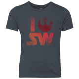 T-Shirts Vintage Navy / YXS I Rebel SW Youth Triblend T-Shirt