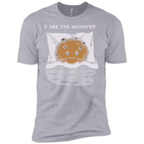 T-Shirts Heather Grey / YXS I see the monster Boys Premium T-Shirt