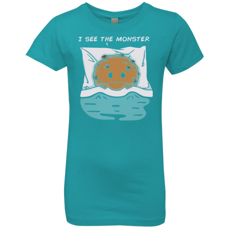 T-Shirts Tahiti Blue / YXS I see the monster Girls Premium T-Shirt