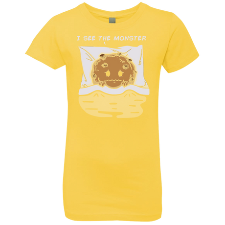 T-Shirts Vibrant Yellow / YXS I see the monster Girls Premium T-Shirt