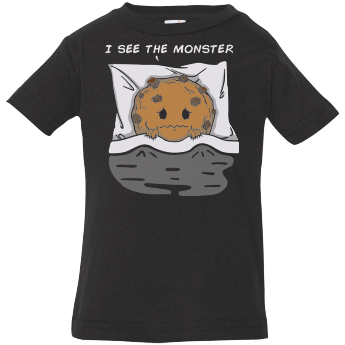 T-Shirts Black / 6 Months I see the monster Infant Premium T-Shirt
