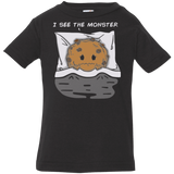 T-Shirts Black / 6 Months I see the monster Infant Premium T-Shirt
