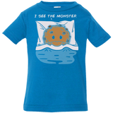 T-Shirts Cobalt / 6 Months I see the monster Infant Premium T-Shirt