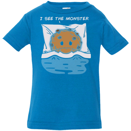 T-Shirts Cobalt / 6 Months I see the monster Infant Premium T-Shirt