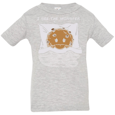 T-Shirts Heather / 6 Months I see the monster Infant Premium T-Shirt
