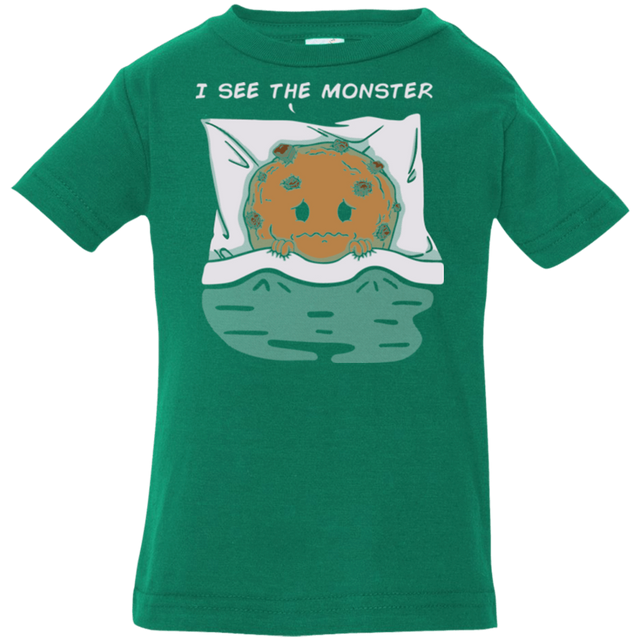 T-Shirts Kelly / 6 Months I see the monster Infant Premium T-Shirt