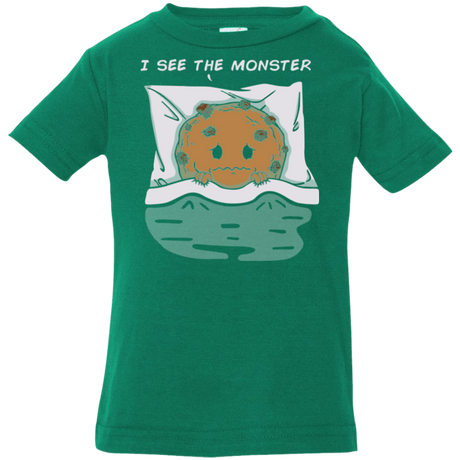 T-Shirts Kelly / 6 Months I see the monster Infant Premium T-Shirt