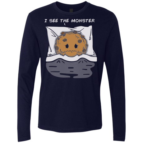 T-Shirts Midnight Navy / Small I see the monster Men's Premium Long Sleeve