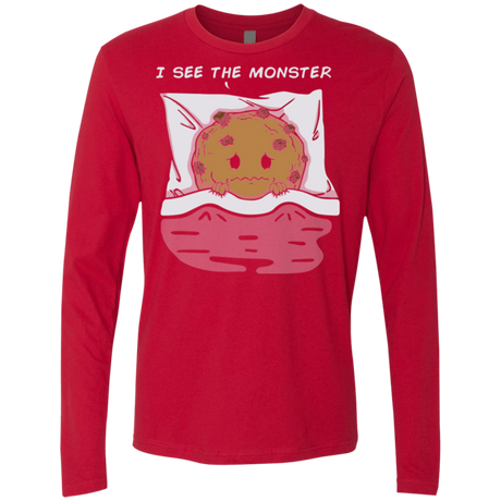 T-Shirts Red / Small I see the monster Men's Premium Long Sleeve