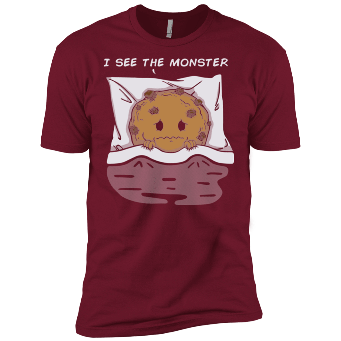 T-Shirts Cardinal / X-Small I see the monster Men's Premium T-Shirt