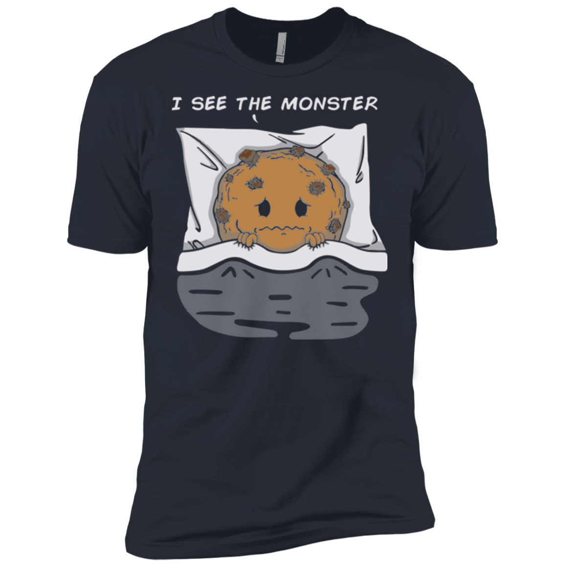 T-Shirts Indigo / X-Small I see the monster Men's Premium T-Shirt
