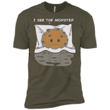 T-Shirts Military Green / X-Small I see the monster Men's Premium T-Shirt