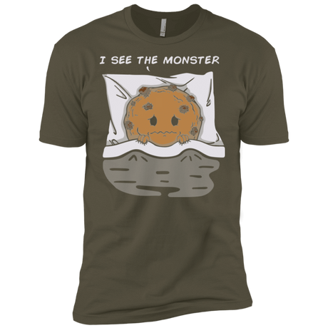 T-Shirts Military Green / X-Small I see the monster Men's Premium T-Shirt