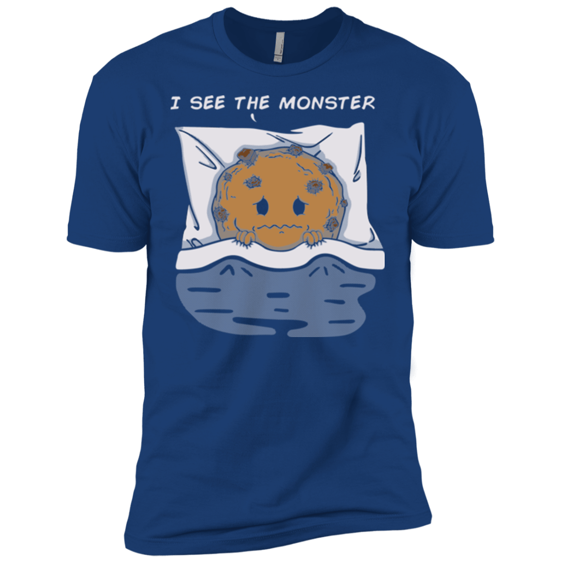 T-Shirts Royal / X-Small I see the monster Men's Premium T-Shirt