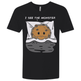 T-Shirts Black / X-Small I see the monster Men's Premium V-Neck