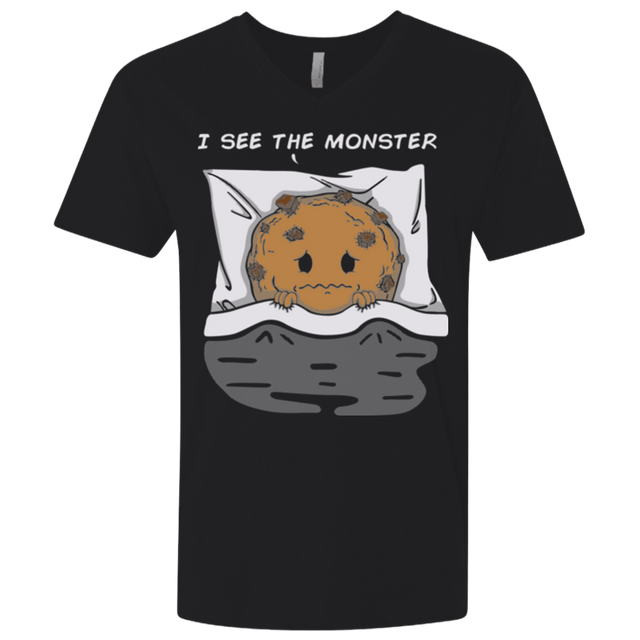 T-Shirts Black / X-Small I see the monster Men's Premium V-Neck