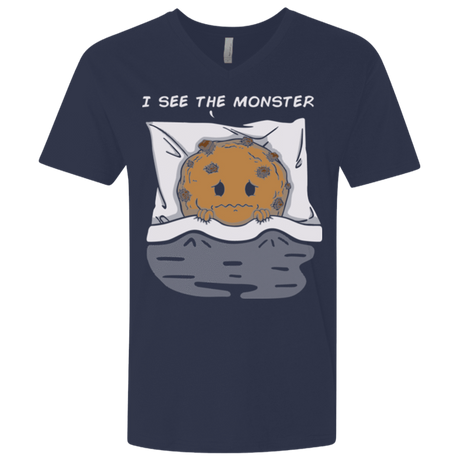 T-Shirts Midnight Navy / X-Small I see the monster Men's Premium V-Neck