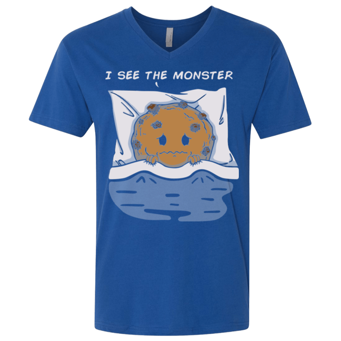 T-Shirts Royal / X-Small I see the monster Men's Premium V-Neck
