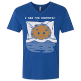 T-Shirts Royal / X-Small I see the monster Men's Premium V-Neck