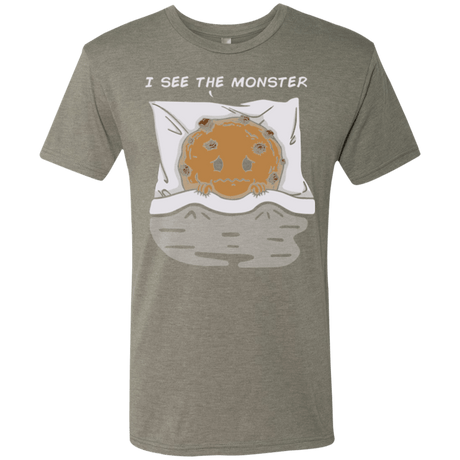 T-Shirts Venetian Grey / Small I see the monster Men's Triblend T-Shirt