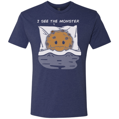 T-Shirts Vintage Navy / Small I see the monster Men's Triblend T-Shirt