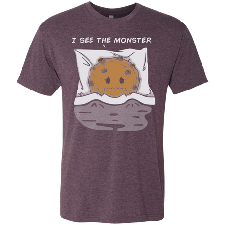 T-Shirts Vintage Purple / Small I see the monster Men's Triblend T-Shirt