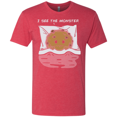 T-Shirts Vintage Red / Small I see the monster Men's Triblend T-Shirt