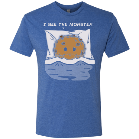 T-Shirts Vintage Royal / Small I see the monster Men's Triblend T-Shirt