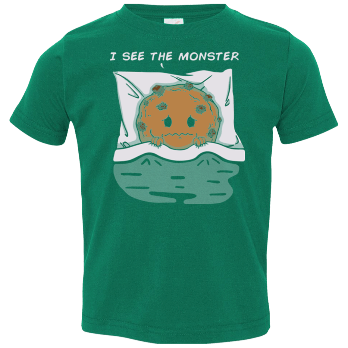 T-Shirts Kelly / 2T I see the monster Toddler Premium T-Shirt