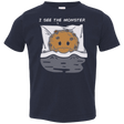T-Shirts Navy / 2T I see the monster Toddler Premium T-Shirt