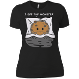 T-Shirts Black / X-Small I see the monster Women's Premium T-Shirt