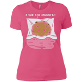 T-Shirts Hot Pink / X-Small I see the monster Women's Premium T-Shirt