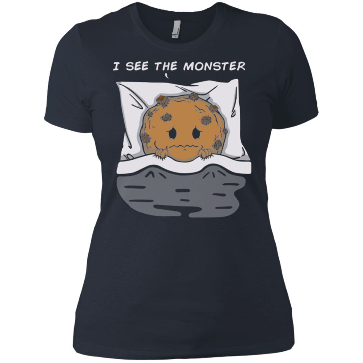 T-Shirts Indigo / X-Small I see the monster Women's Premium T-Shirt