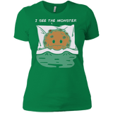 T-Shirts Kelly Green / X-Small I see the monster Women's Premium T-Shirt