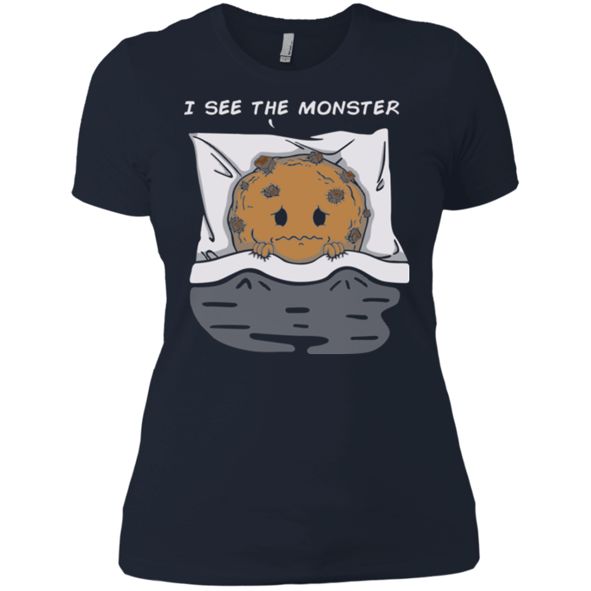 T-Shirts Midnight Navy / X-Small I see the monster Women's Premium T-Shirt