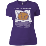 T-Shirts Purple / X-Small I see the monster Women's Premium T-Shirt