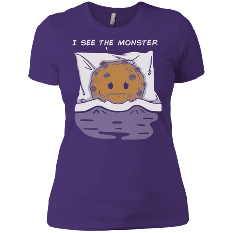 T-Shirts Purple / X-Small I see the monster Women's Premium T-Shirt