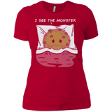 T-Shirts Red / X-Small I see the monster Women's Premium T-Shirt
