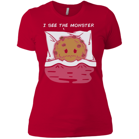 T-Shirts Red / X-Small I see the monster Women's Premium T-Shirt