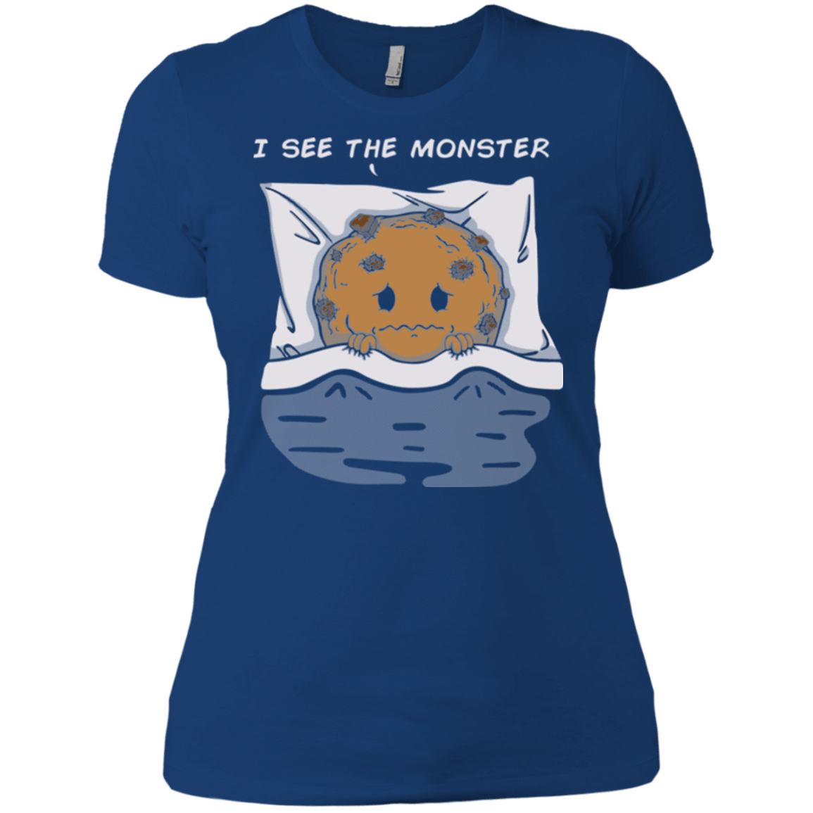T-Shirts Royal / X-Small I see the monster Women's Premium T-Shirt