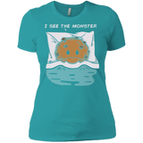 T-Shirts Tahiti Blue / X-Small I see the monster Women's Premium T-Shirt