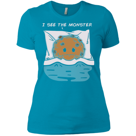 T-Shirts Turquoise / X-Small I see the monster Women's Premium T-Shirt