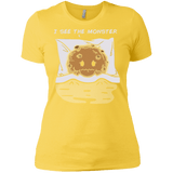 T-Shirts Vibrant Yellow / X-Small I see the monster Women's Premium T-Shirt