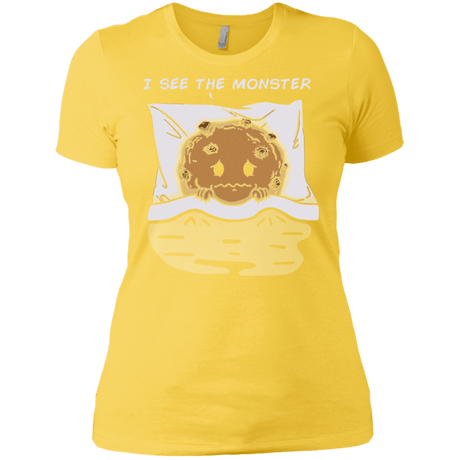 T-Shirts Vibrant Yellow / X-Small I see the monster Women's Premium T-Shirt
