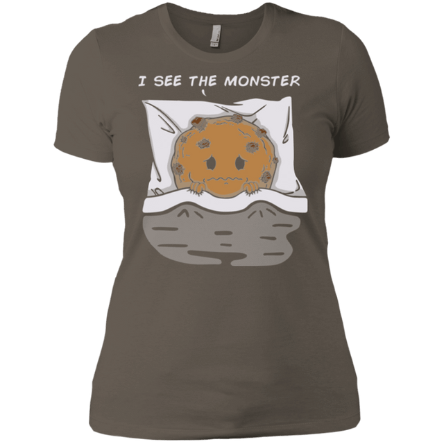 T-Shirts Warm Grey / X-Small I see the monster Women's Premium T-Shirt